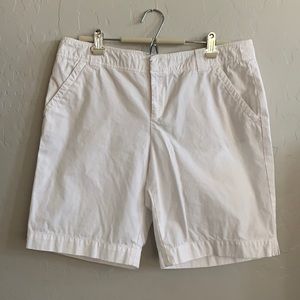 Lilly Pulitzer White Cotton Shorts EUC